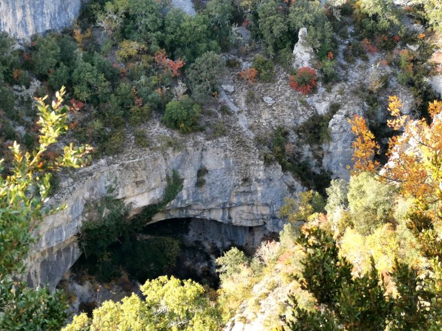Gorges d'Oppedette, un canyon naturel
